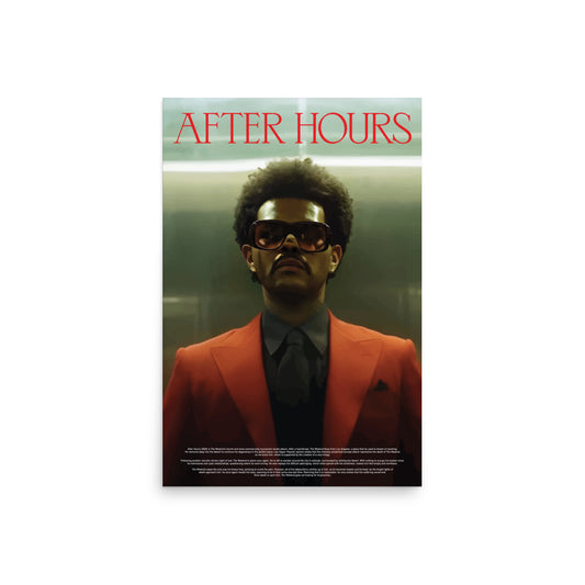 After Hours Poster